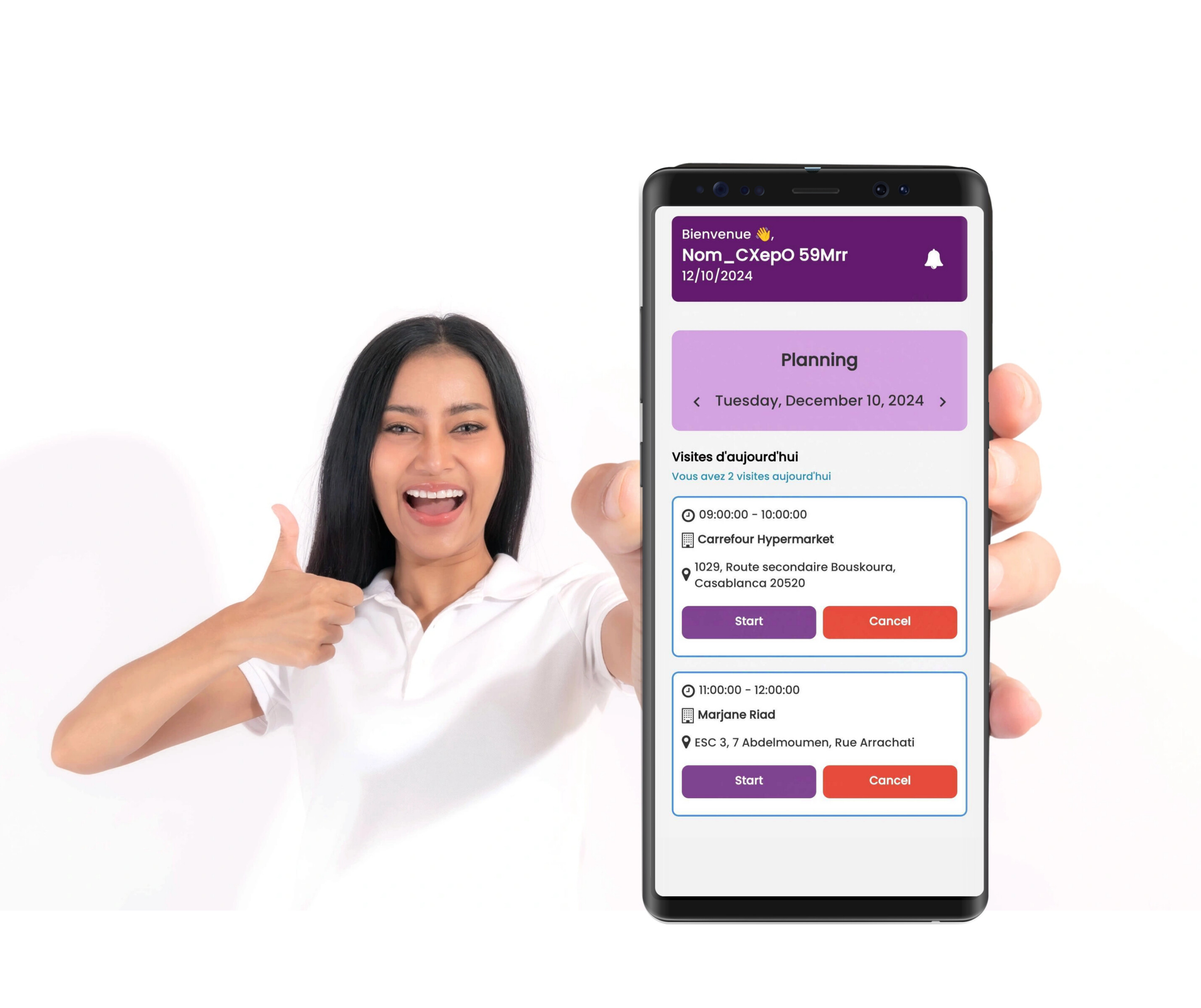 Interface mobile FELIS en mode déconnecté - synchronisation intelligente sans réseau