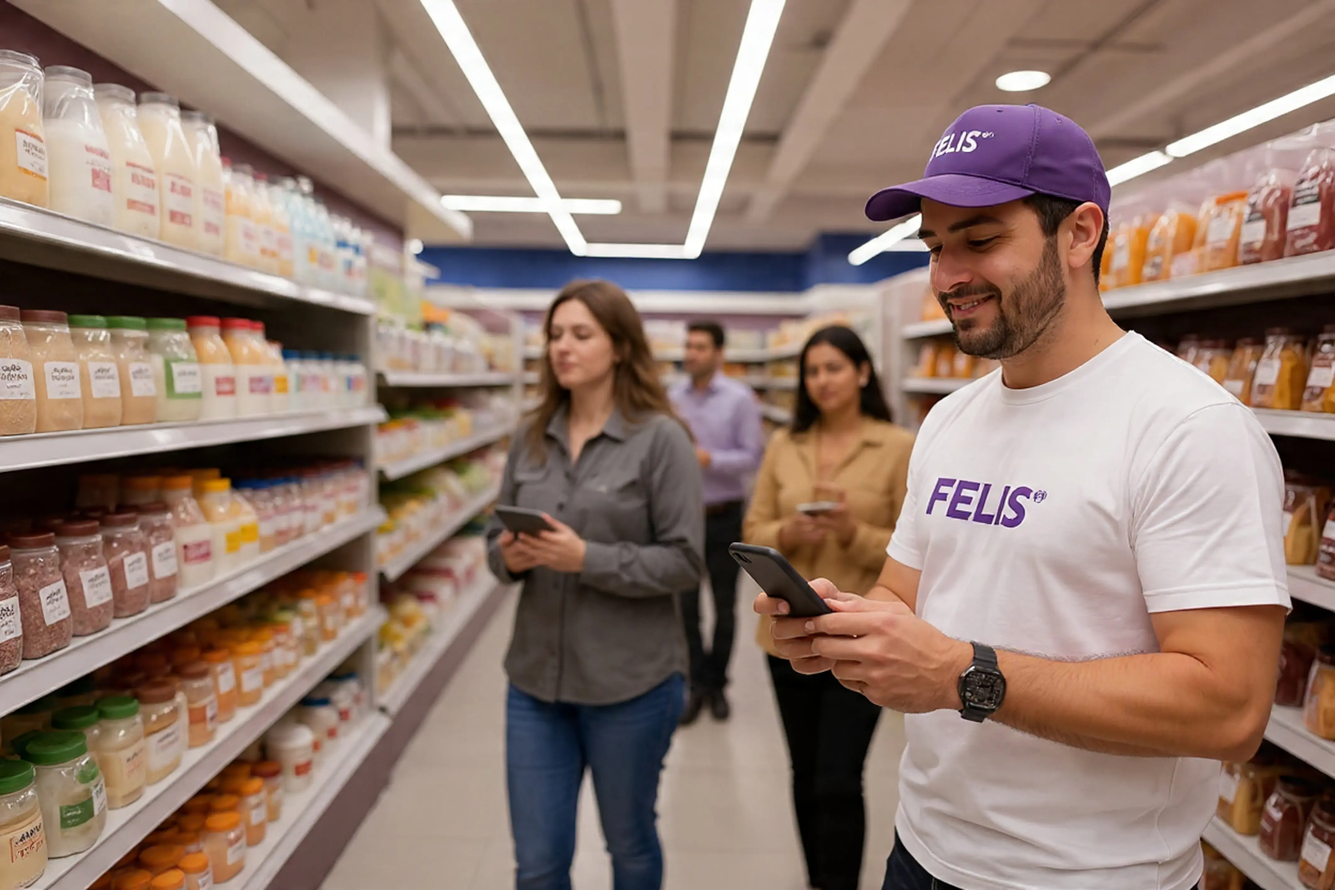 Solution de gestion merchandising terrain FELIS