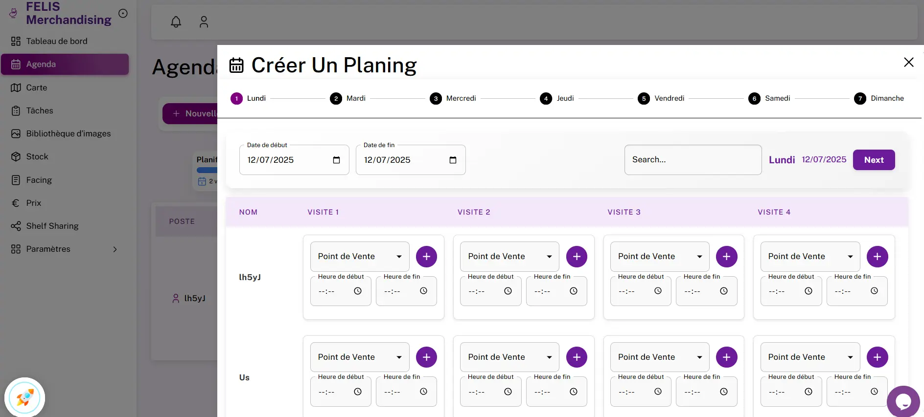 Interface Planning FELIS